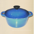 Popular Design Cast Iron Casserole Factory Dia 23cm